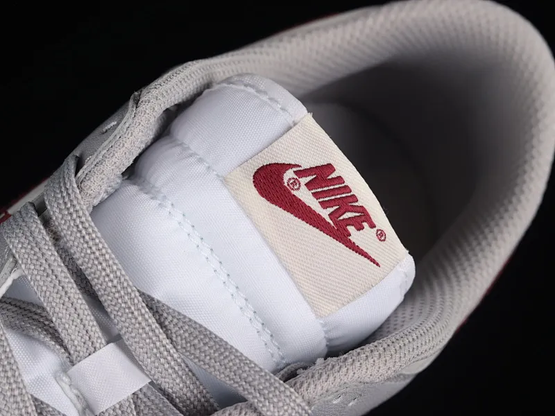 All categories Nk SB Dunk series Nk SB Dunk Low low-top sneakers Nk Dunk Low "Grey White" gray burgundy low-top retro sports and leisure sneakers DD1503-122